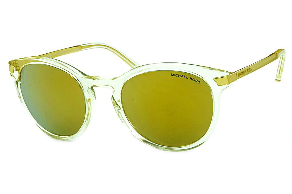 Óculos de Sol Michael Kors Adrianna 3 transparente e dourado